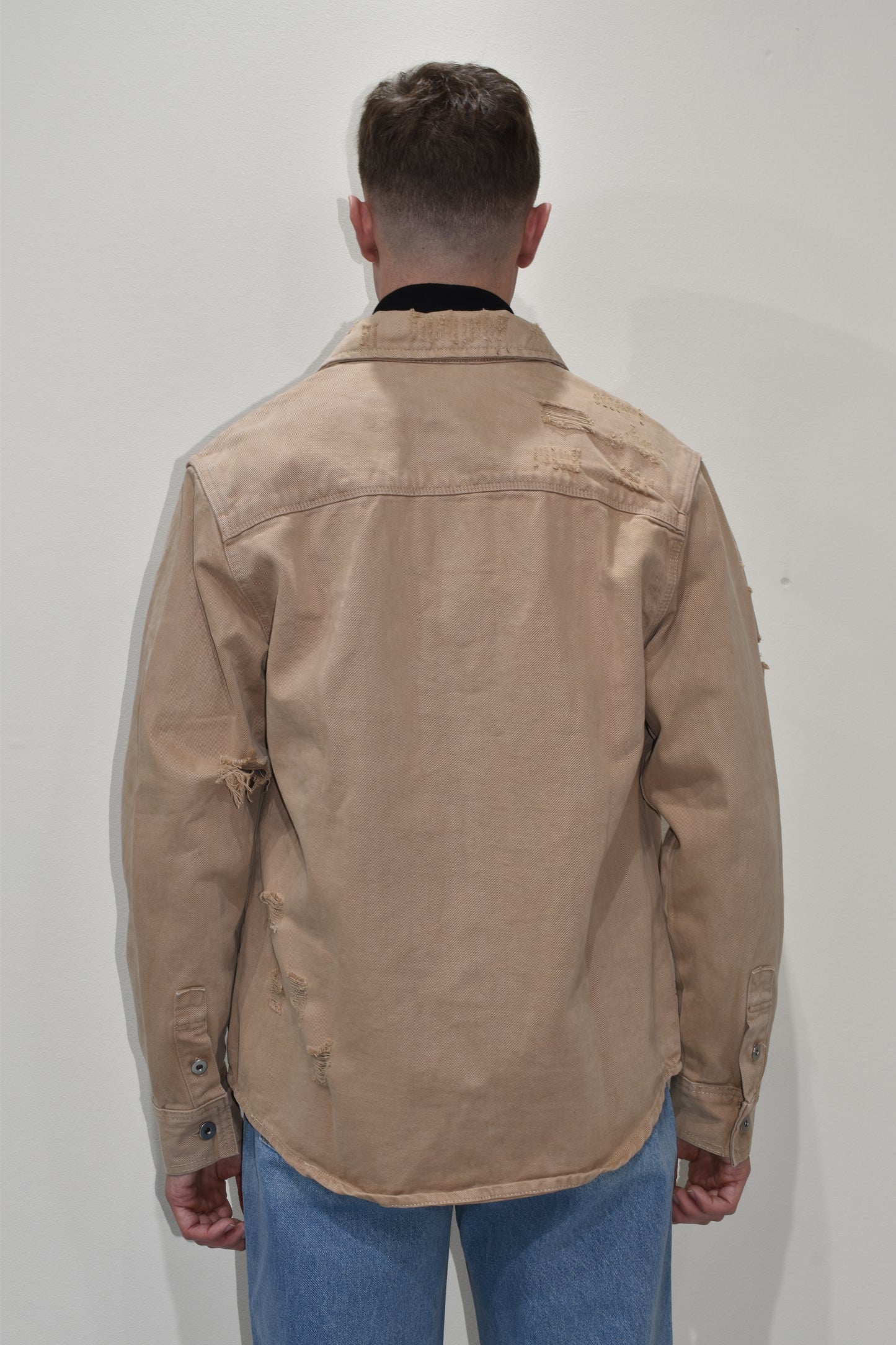 camicia di jeans uomo-ca666k4