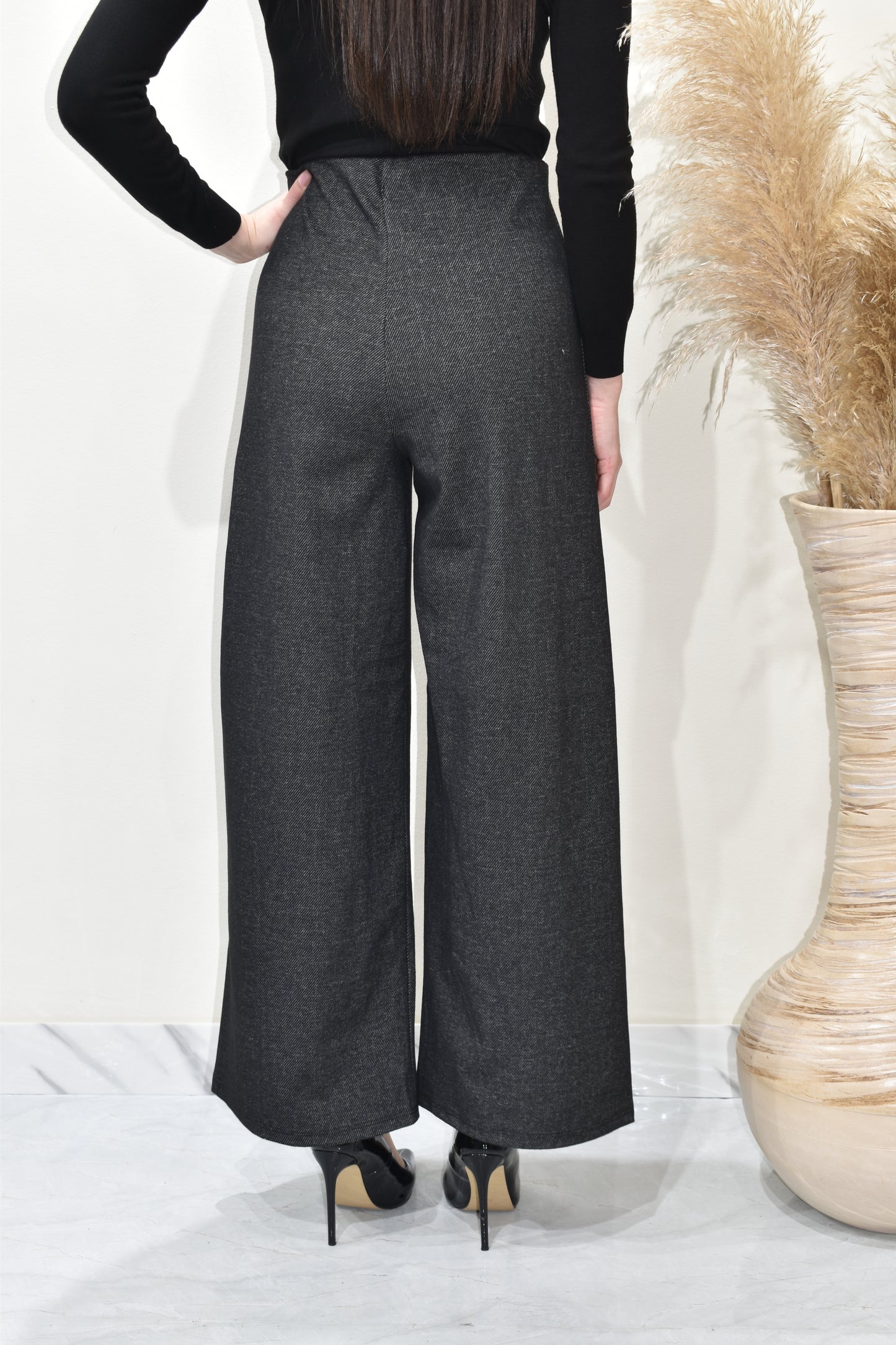 pantalone in lanetta donna-l516100