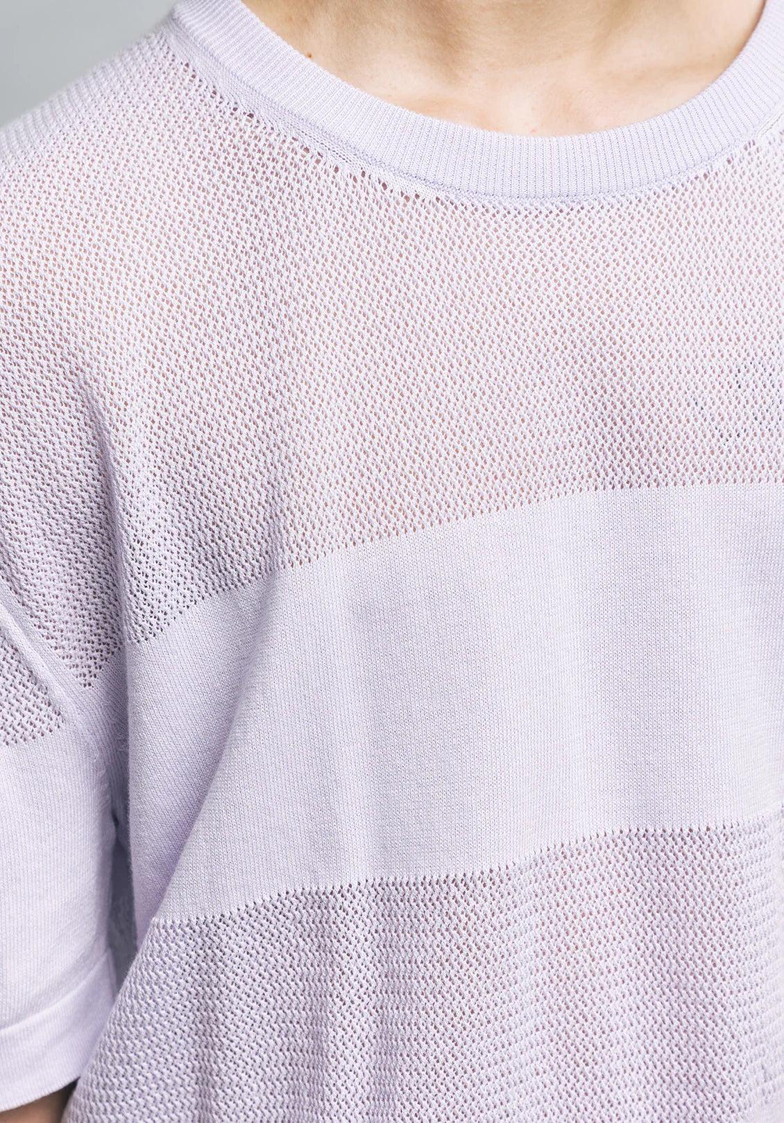 t-shirt in maglia in cotone uomo gaelle- gbu01076