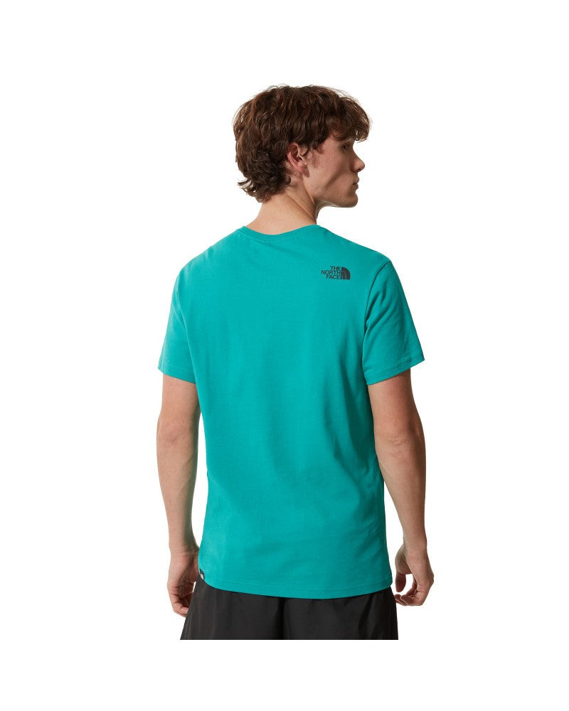 t-shirt uomo the north face nf00ceq5zcv1
