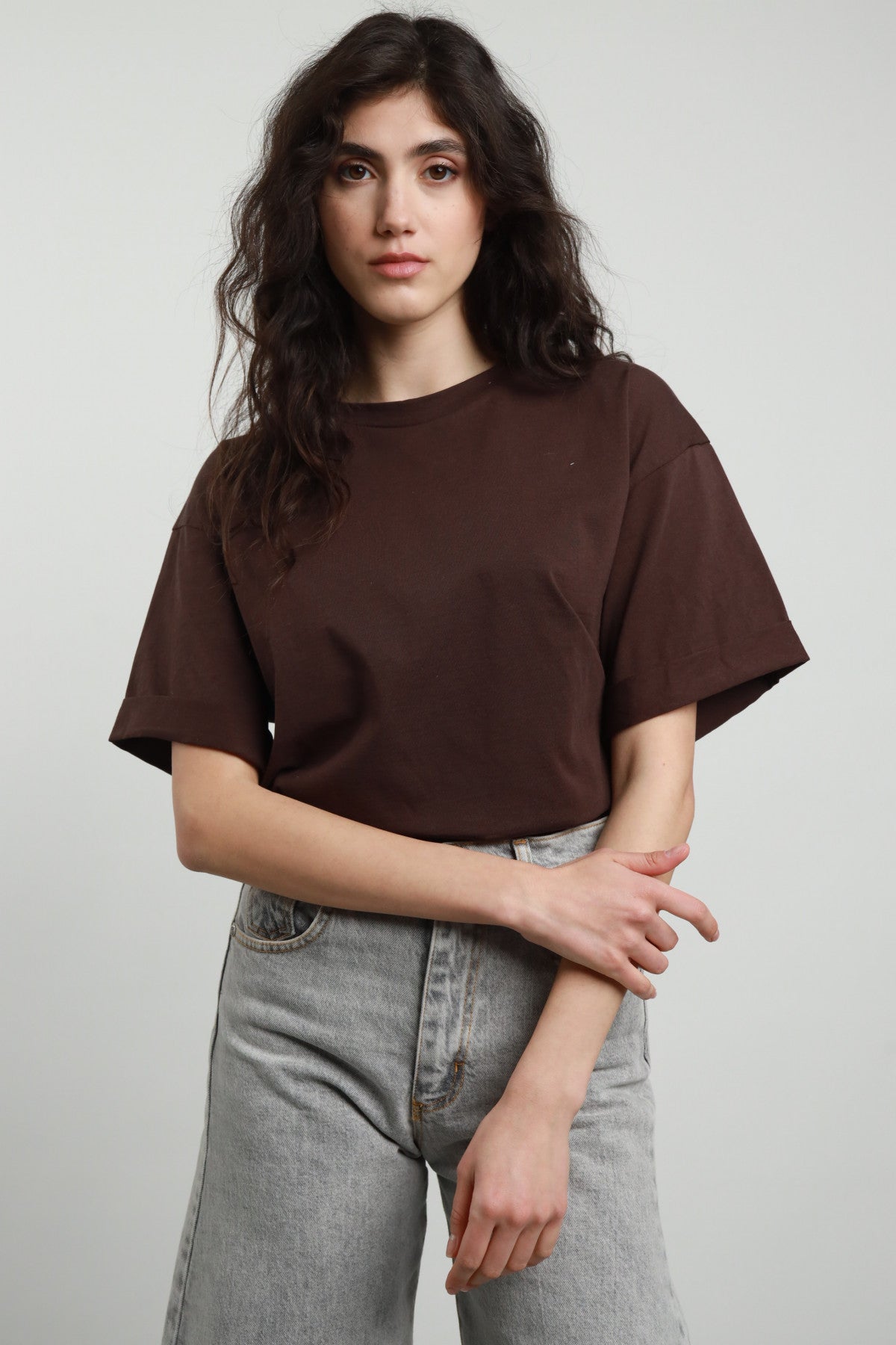 T-shirt over