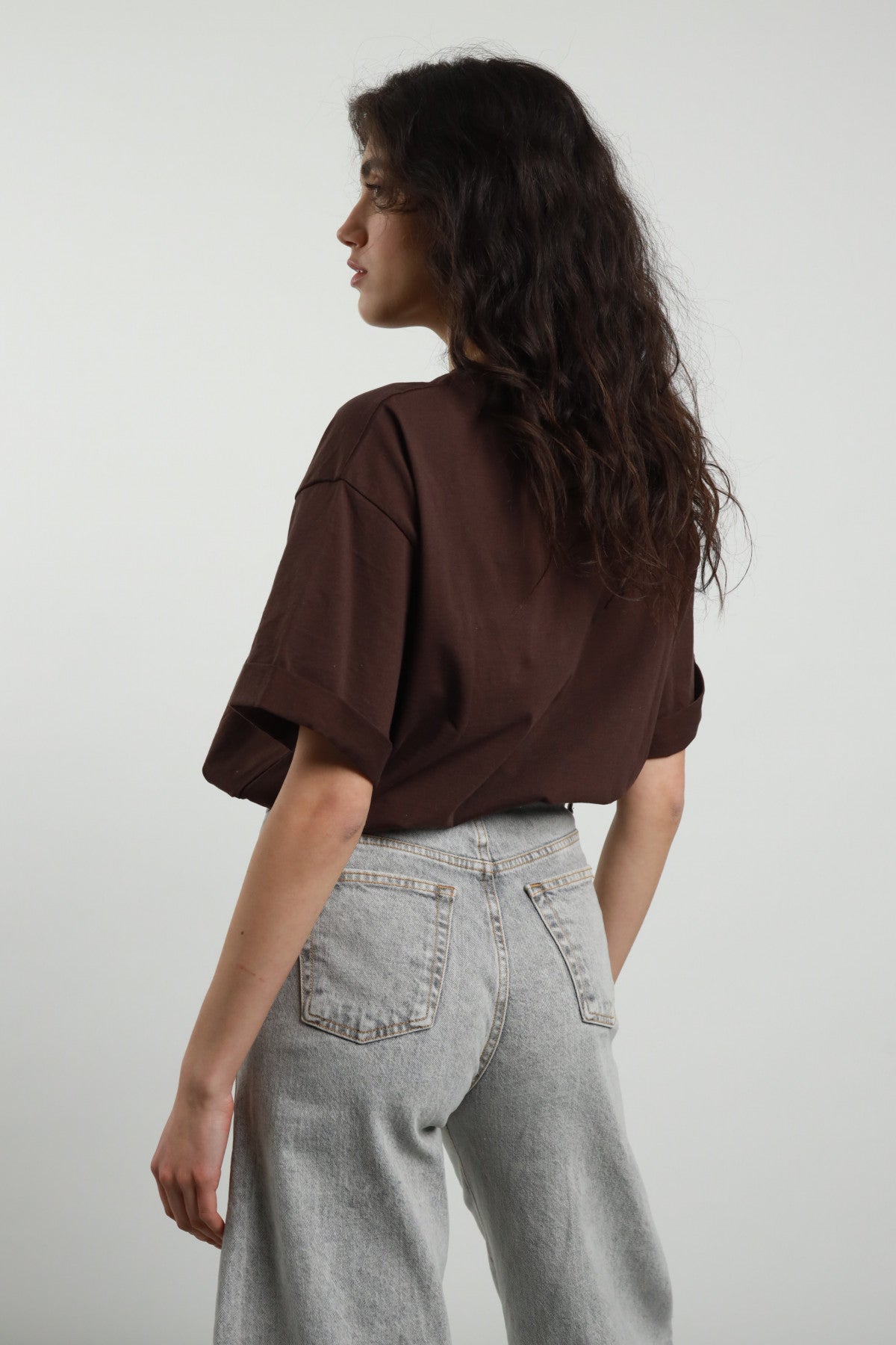 T-shirt over