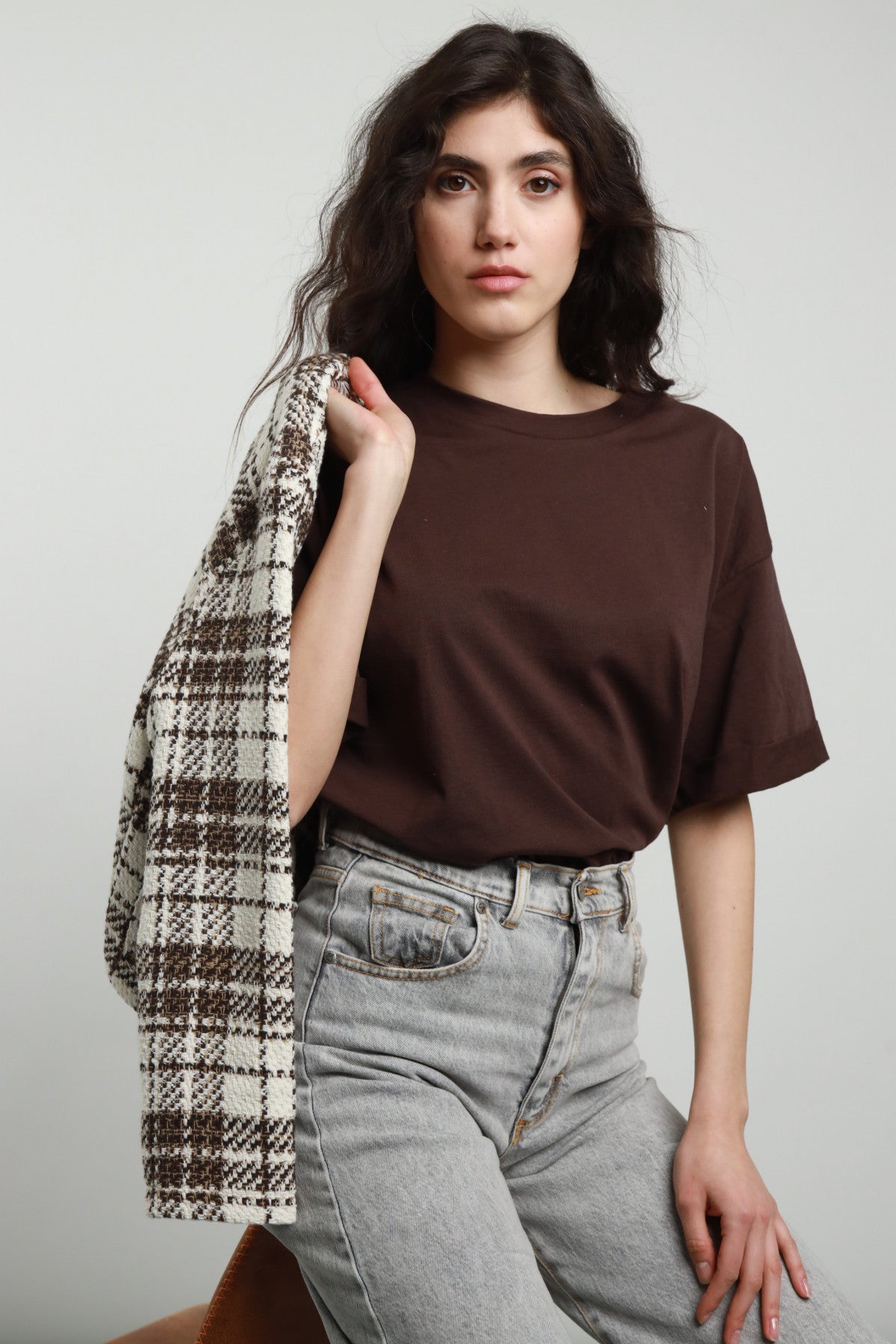 T-shirt over