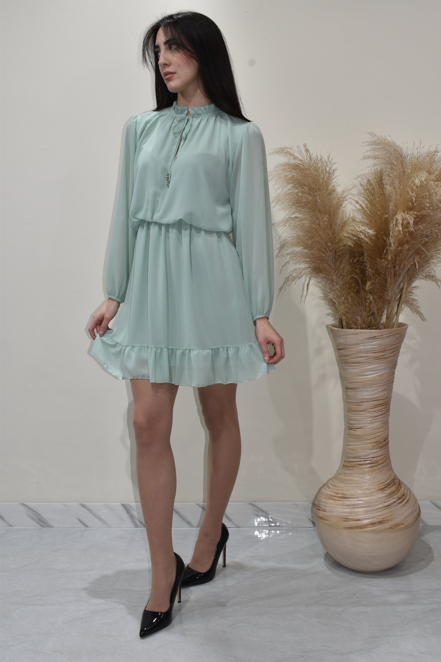 abito donna georgette susymix- ay00551