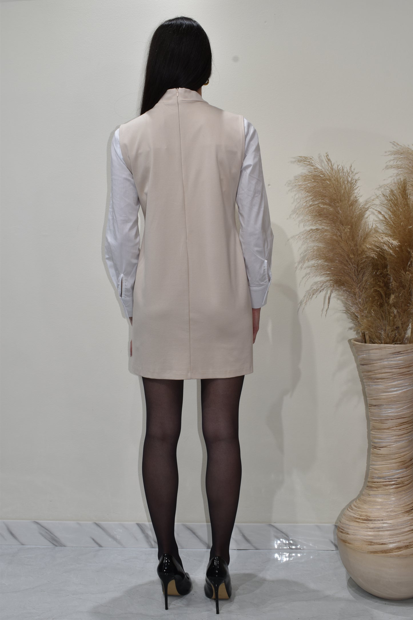 abito donna smanicato sacchetto karlek-abi000077