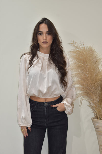 Blusa Crop Donna-IN6367