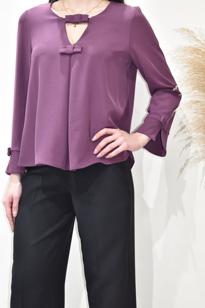 Blusa Donna Elegante Fiocco-25572