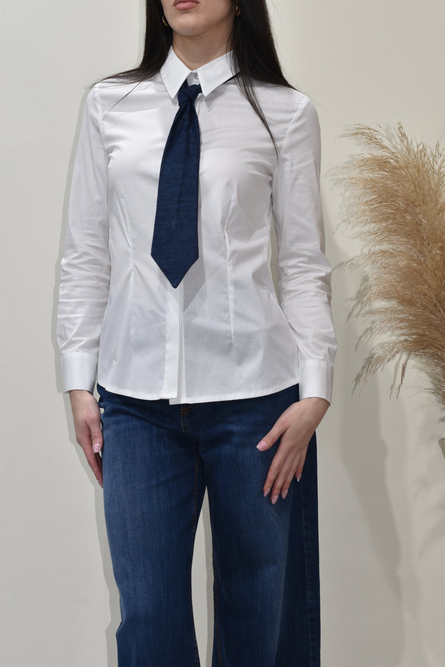 camicia donna cravatta susymix-susy10