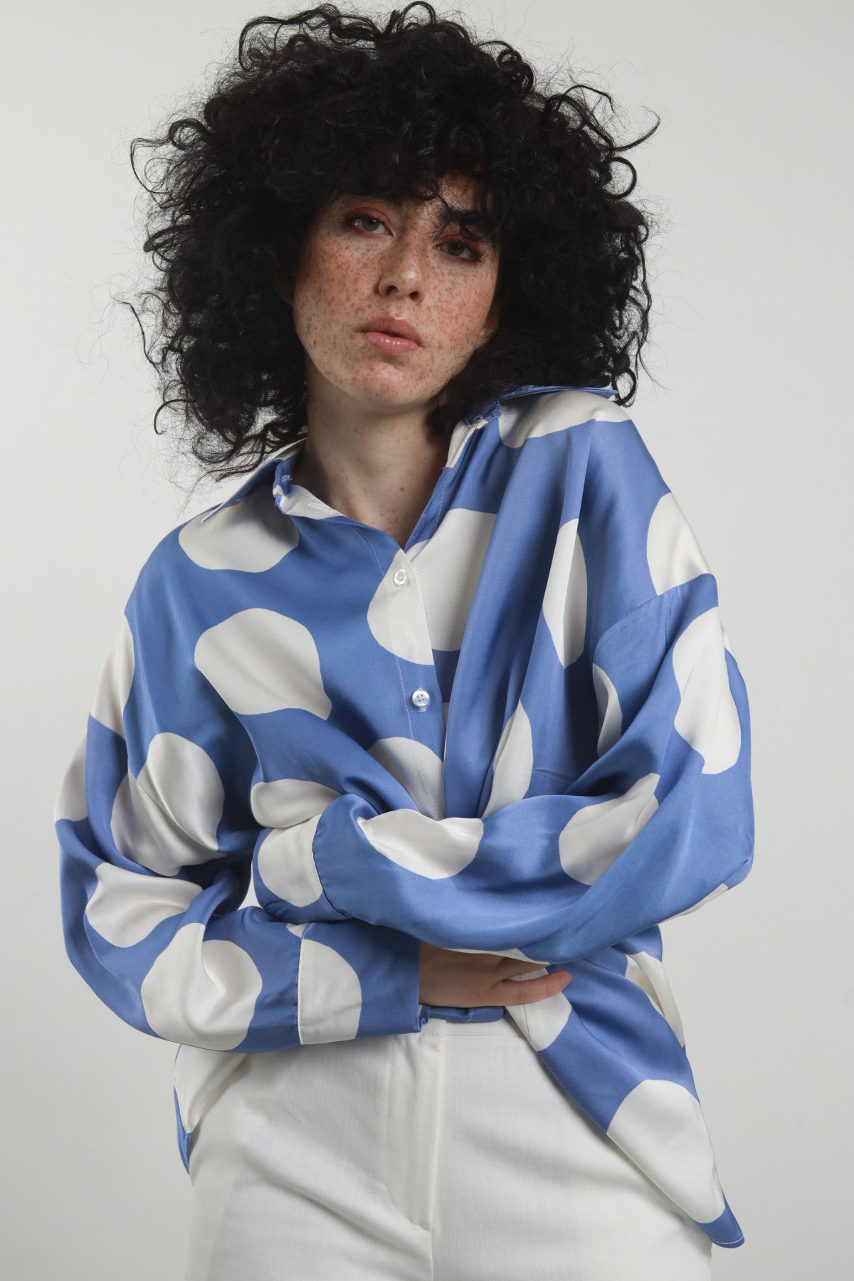 camicia donna pois susymix-c1051f