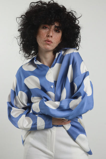 Camicia Donna Pois SUSYMIX-C1051F