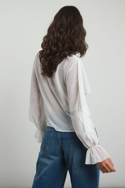 Camicia Donna Volant SUSYMIX-M07931