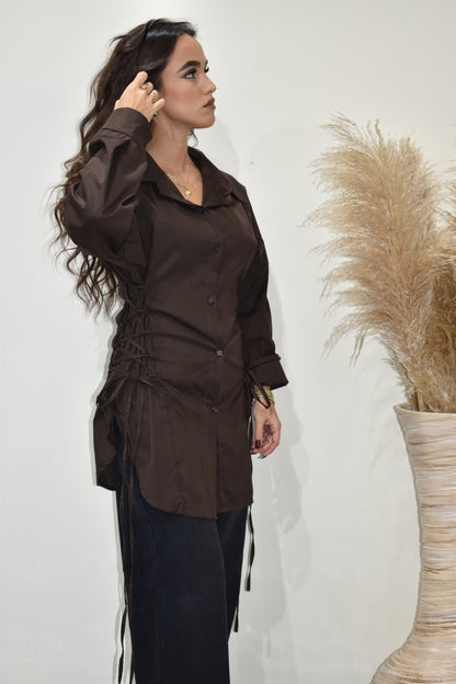 Camicia Donna Intrecciata -NF92421