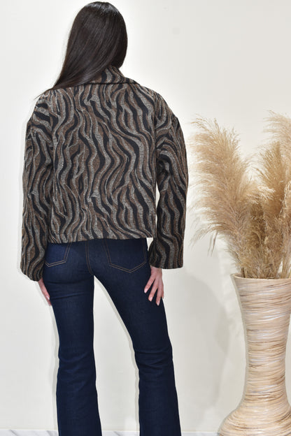 Cappotto Donna Crop Karlek-CAP000001