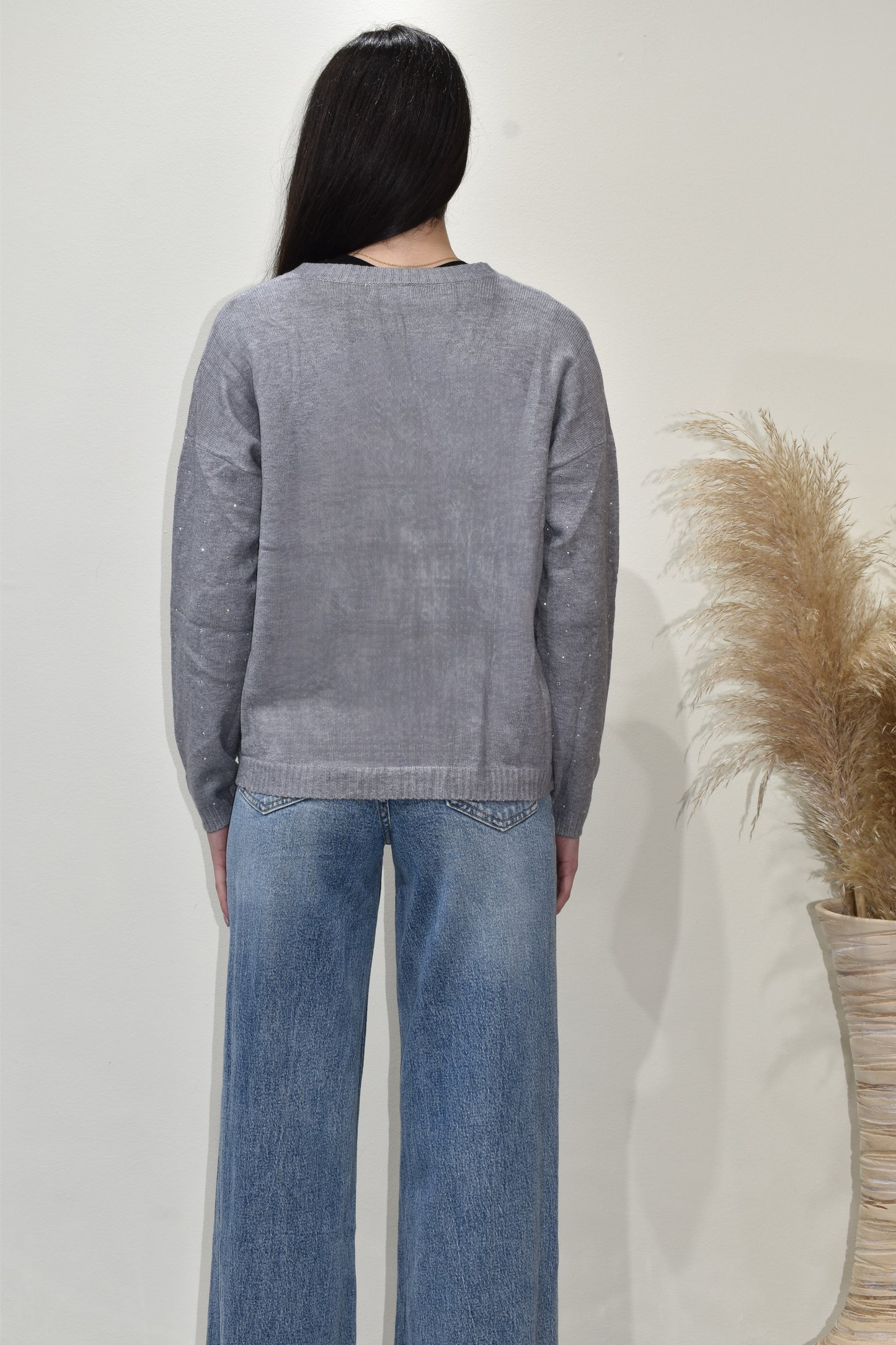 cardigan donna strass-y2687