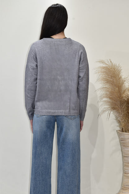 Cardigan Donna STRASS-Y2687