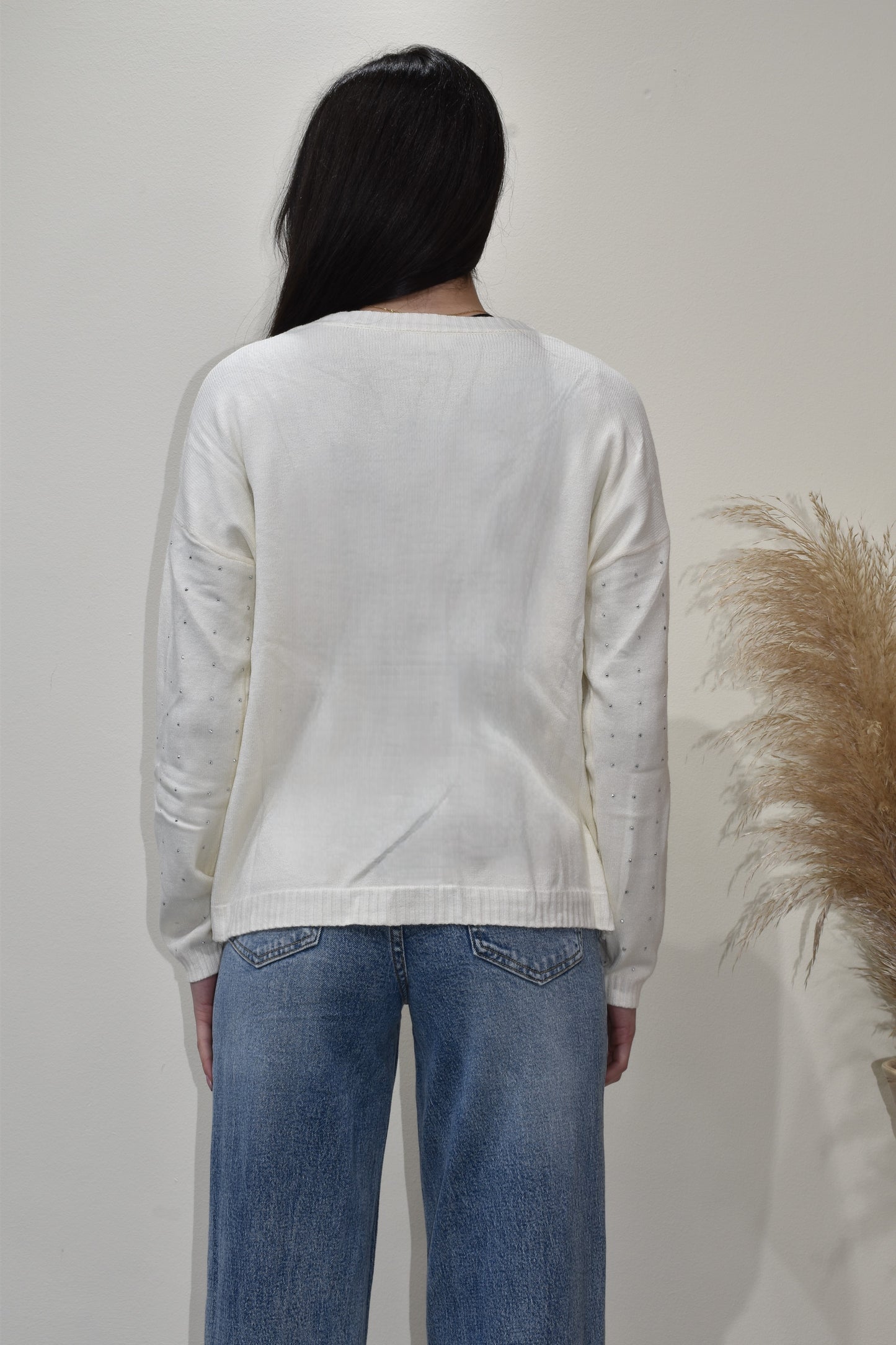 cardigan donna strass-y2687