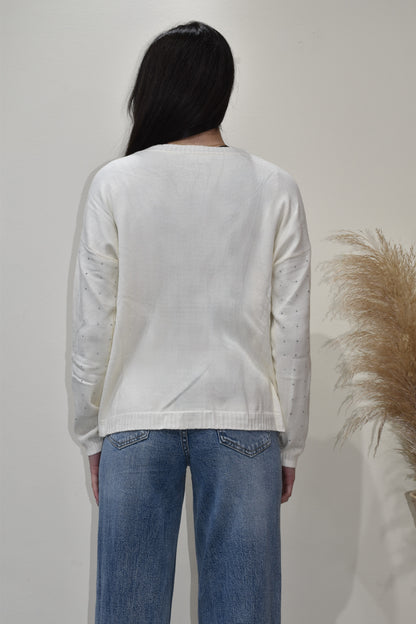 Cardigan Donna STRASS-Y2687