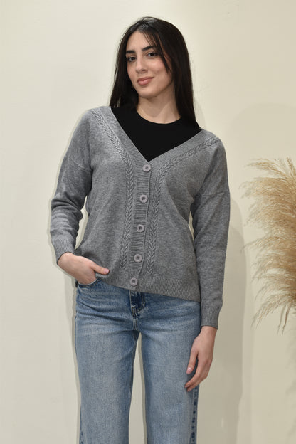 Cardigan Donna TRECCIA Zahir-53539614