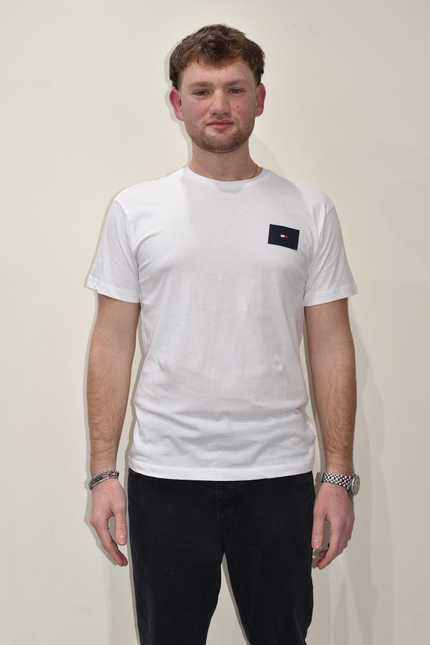 t-shirt uomo tommy hilfiger-mw0mw20325