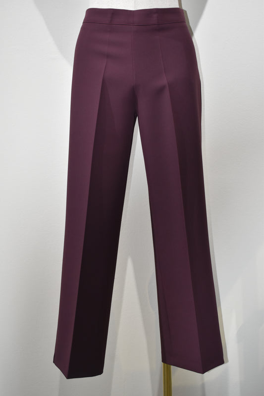 Pantalone elegante bordeaux