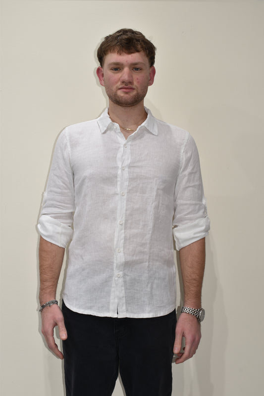 Camicia uomo in lino