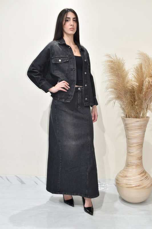 Giacca In Denim Donna Oversize-GIU000017