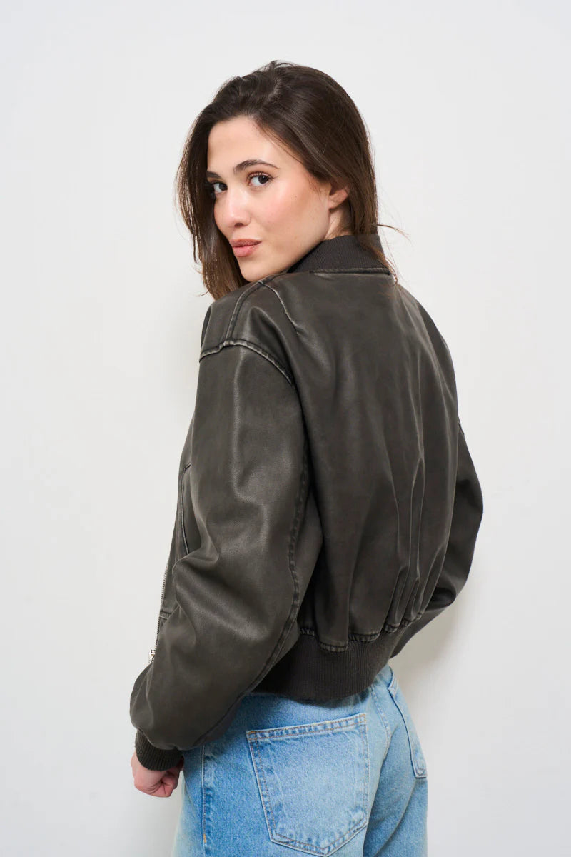 giubbotto donna ecopelle susymix-248505