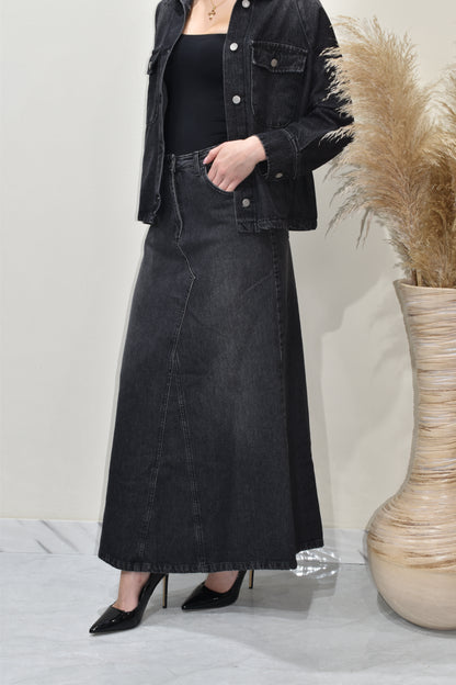 Gonna Denim Donna Karlek-GON000031