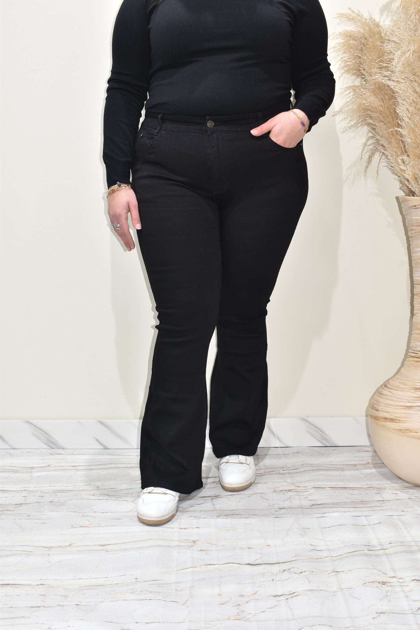 jeans a zampa donna-fa9430