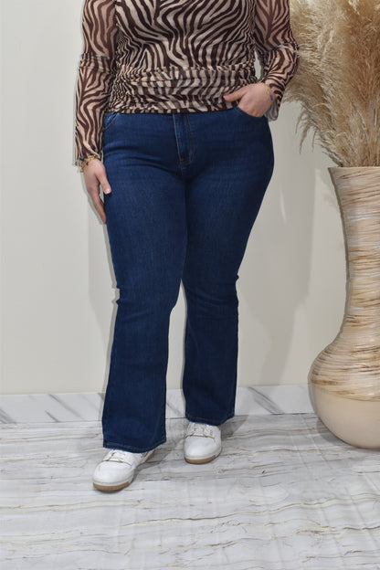Jeans Donna A Zampa Curvy-A10012