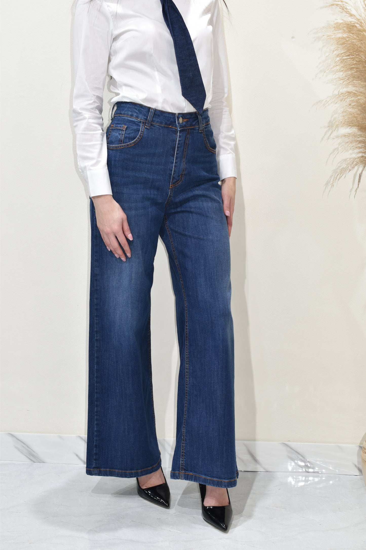 jeans donna palazzo karlek-jea000017