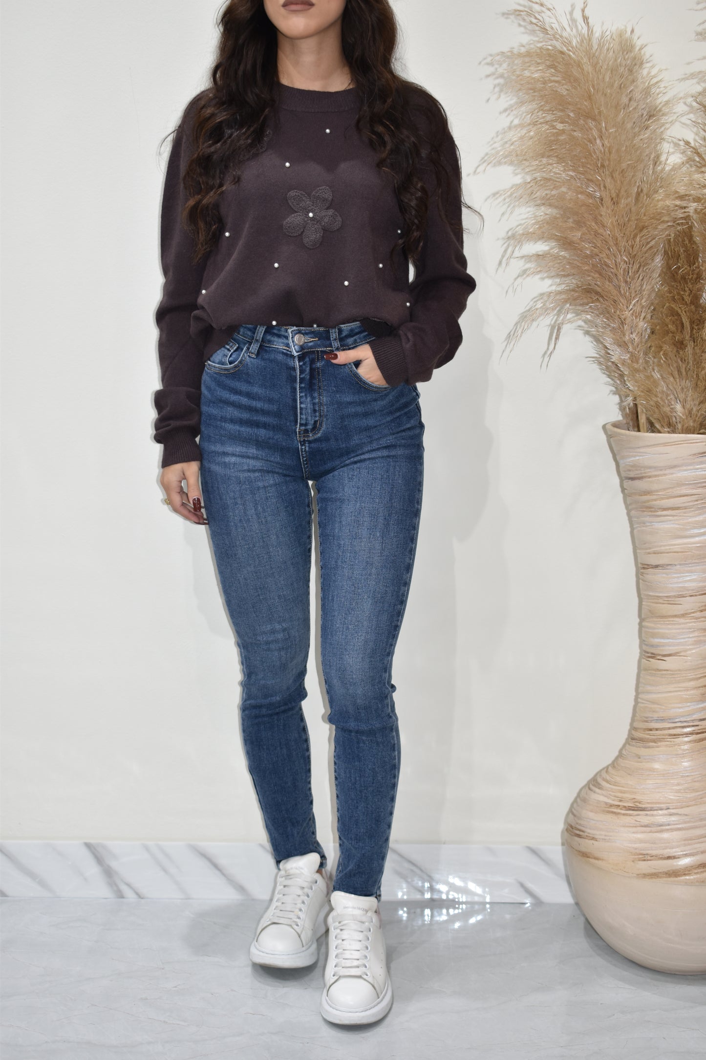 jeans donna skinny -t778