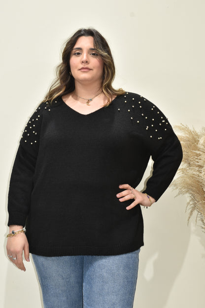 Maglia A V Donna Curvy