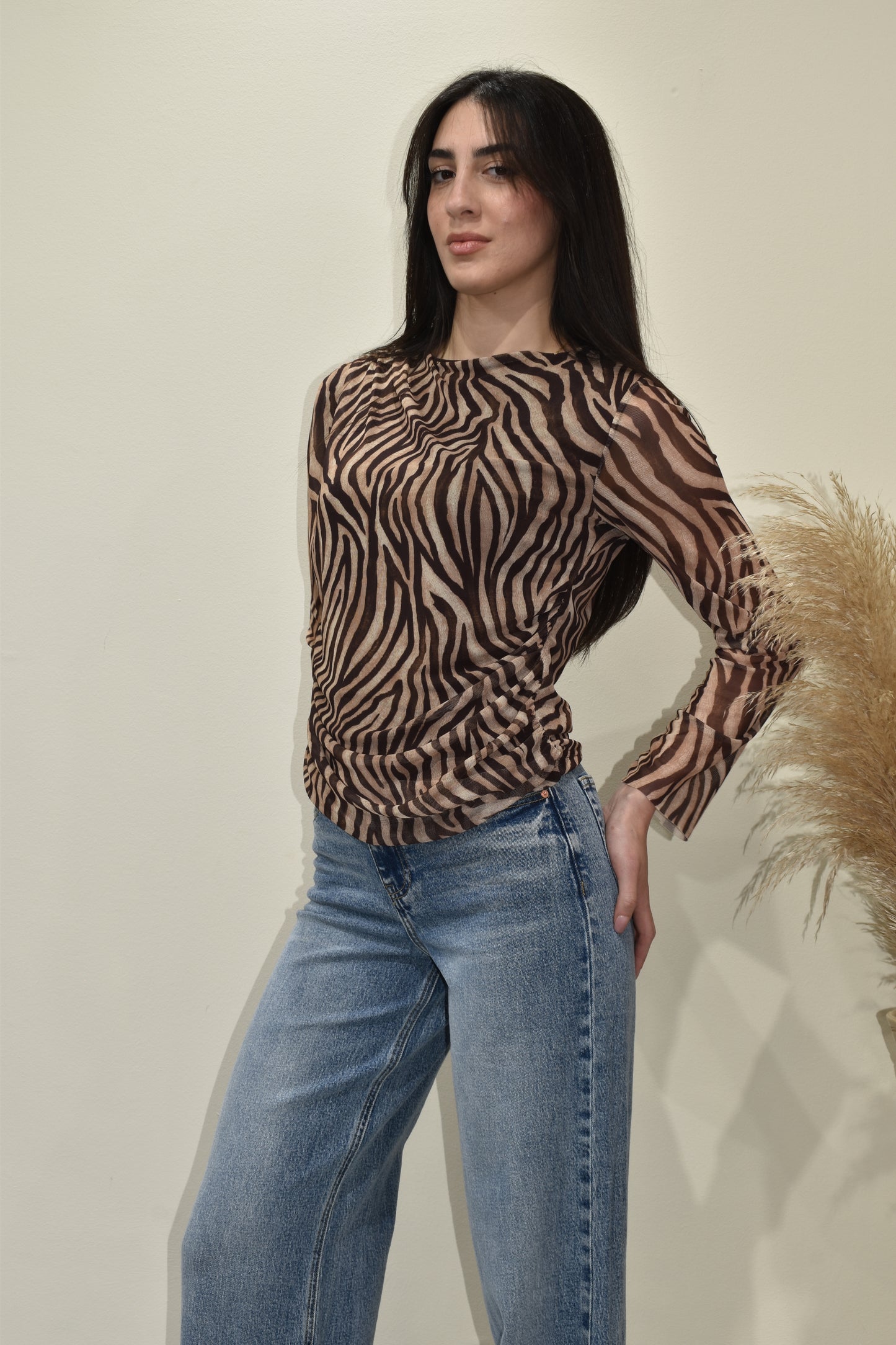 maglia donna animalier-lc11329