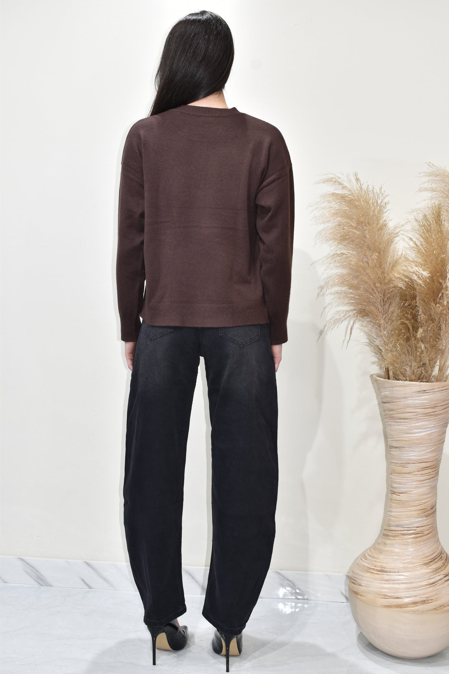 maglia donna fiore-w2366