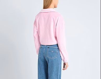 Maglia Donna In Velluto Tommy Hilfiger-DW0DW14262TOB