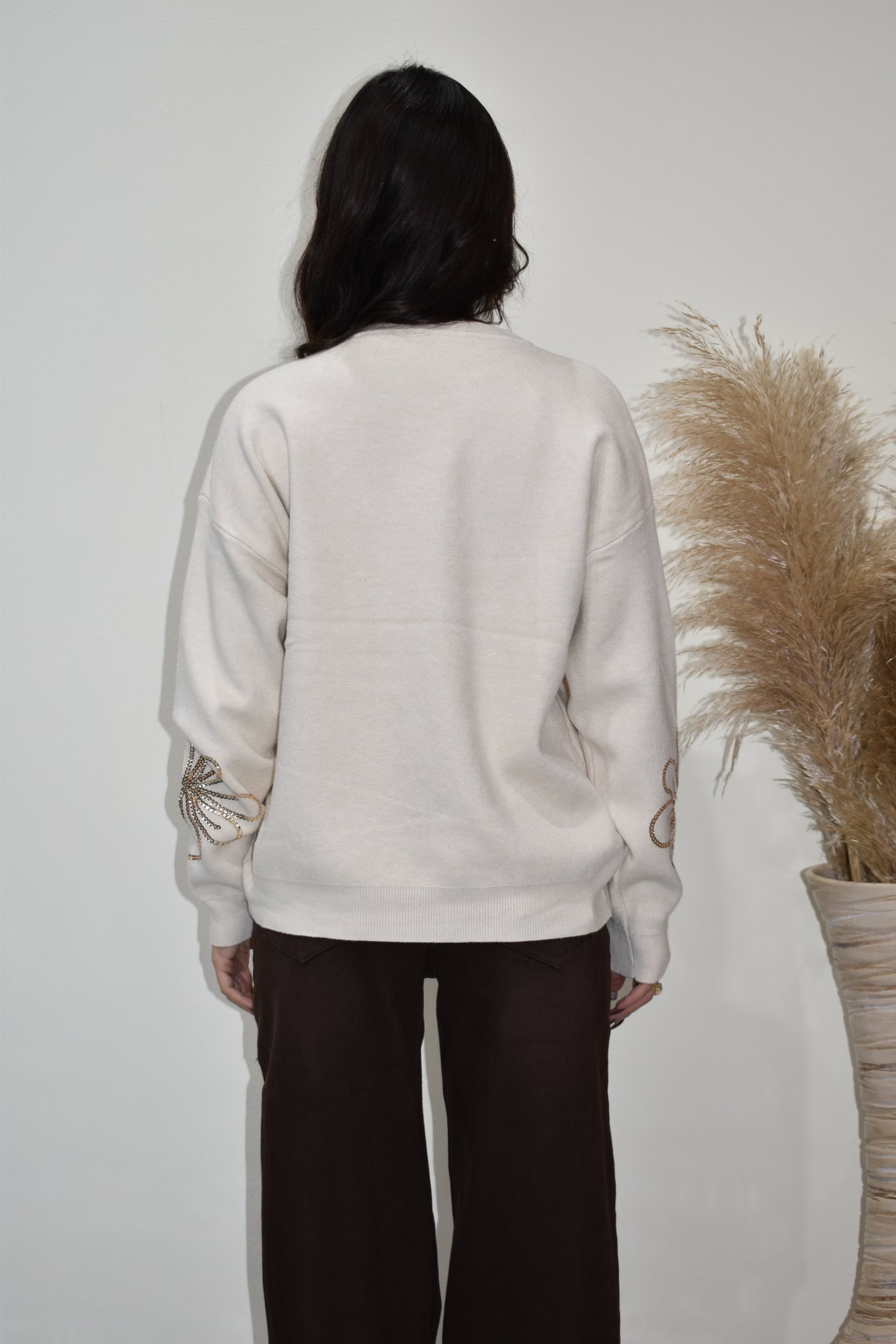 maglia donna paillettes -57522