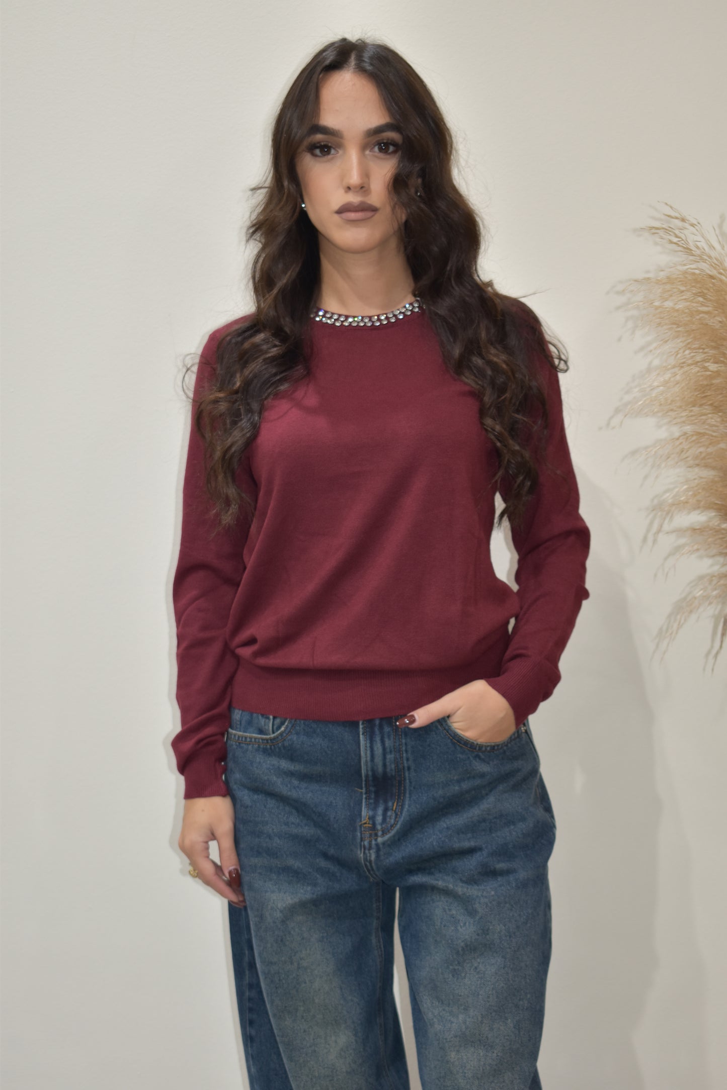 maglia donna swarovski -g579