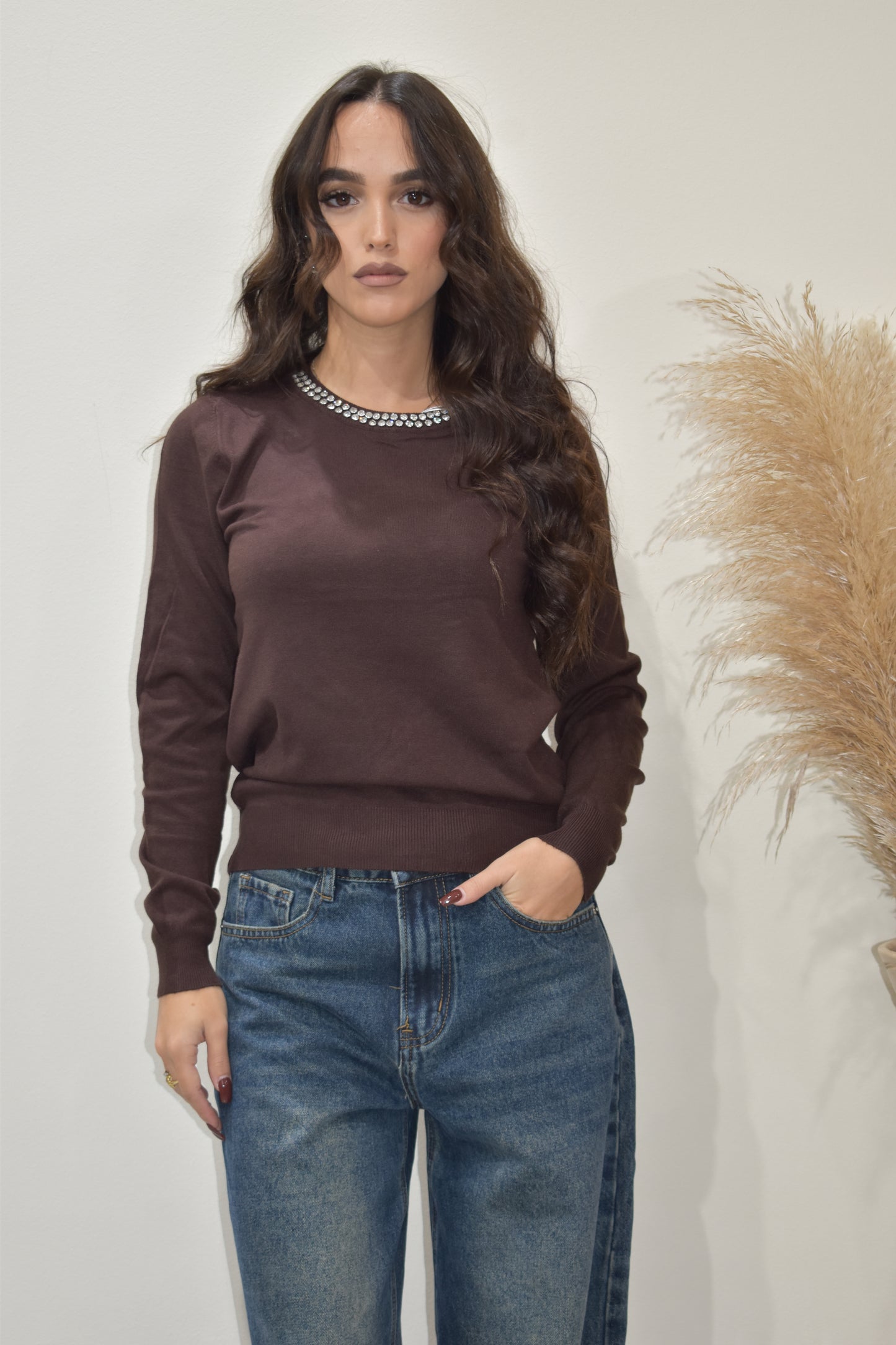 maglia donna swarovski -g579