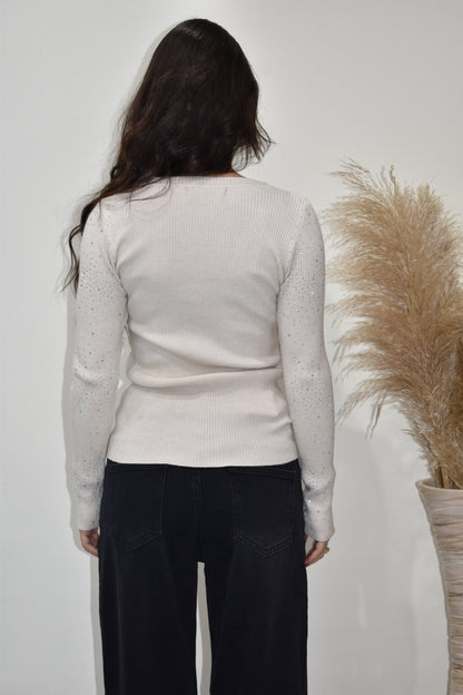 Maglia  Donna strass-0122