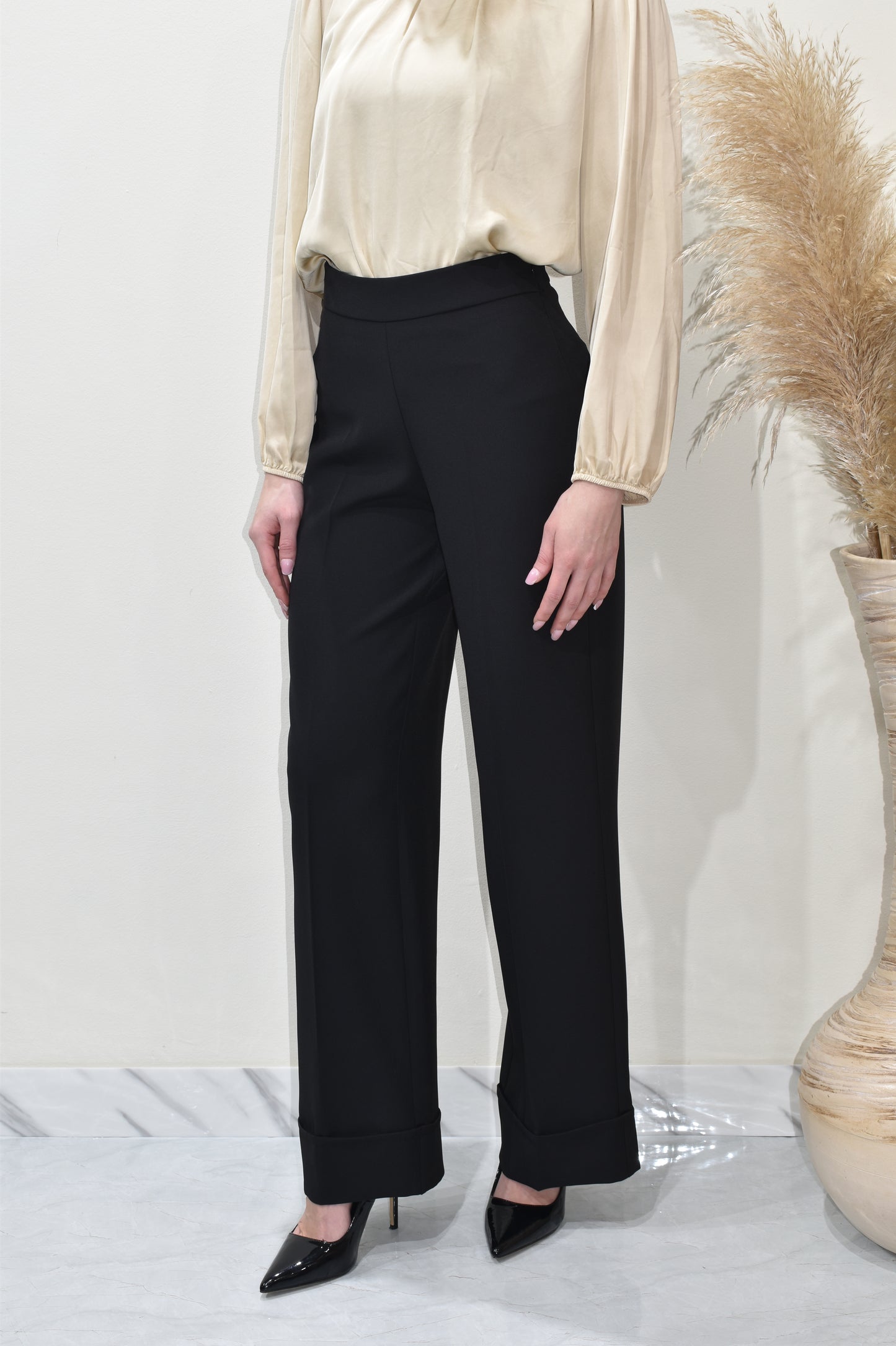 pantalone donna elegante intenso-33l5035