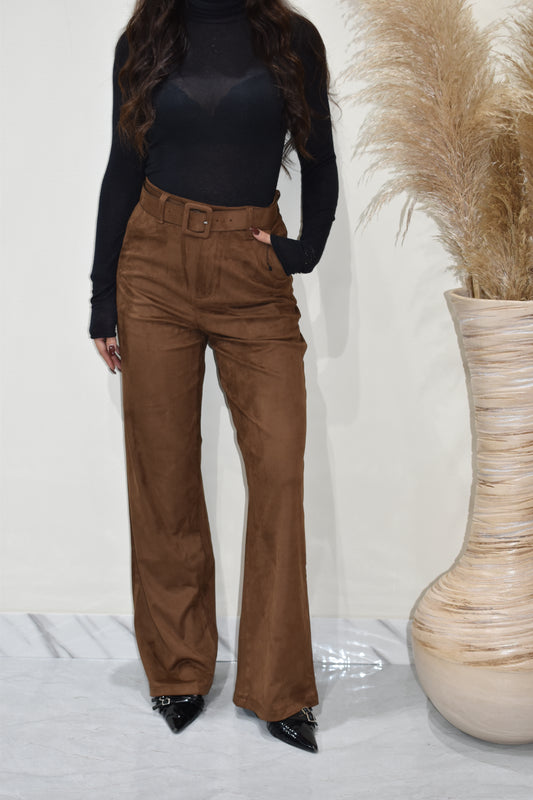 Pantalone Donna In Camoscio-8651