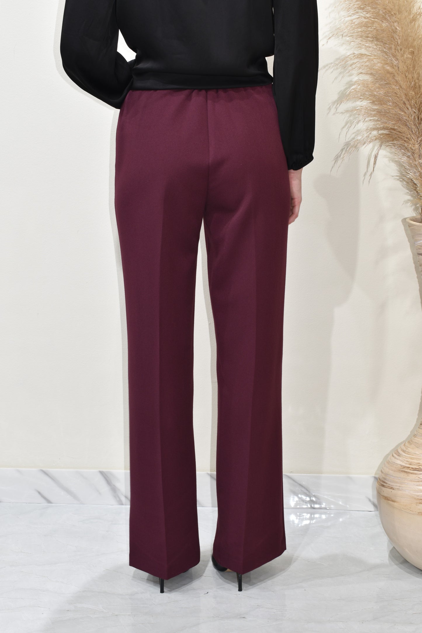 pantalone donna palazzo elegante intenso-33l5050