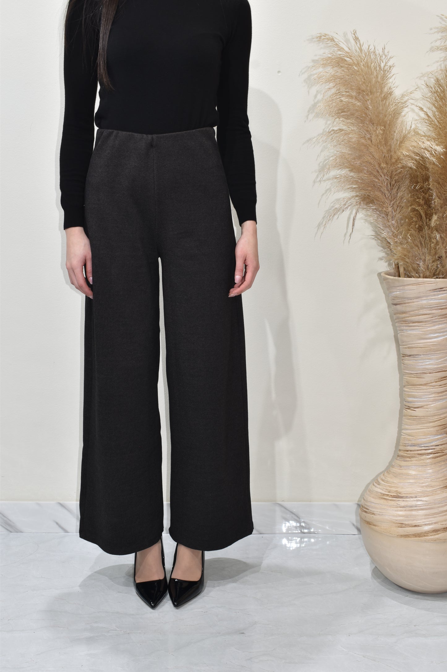 pantalone in lanetta donna-l516100