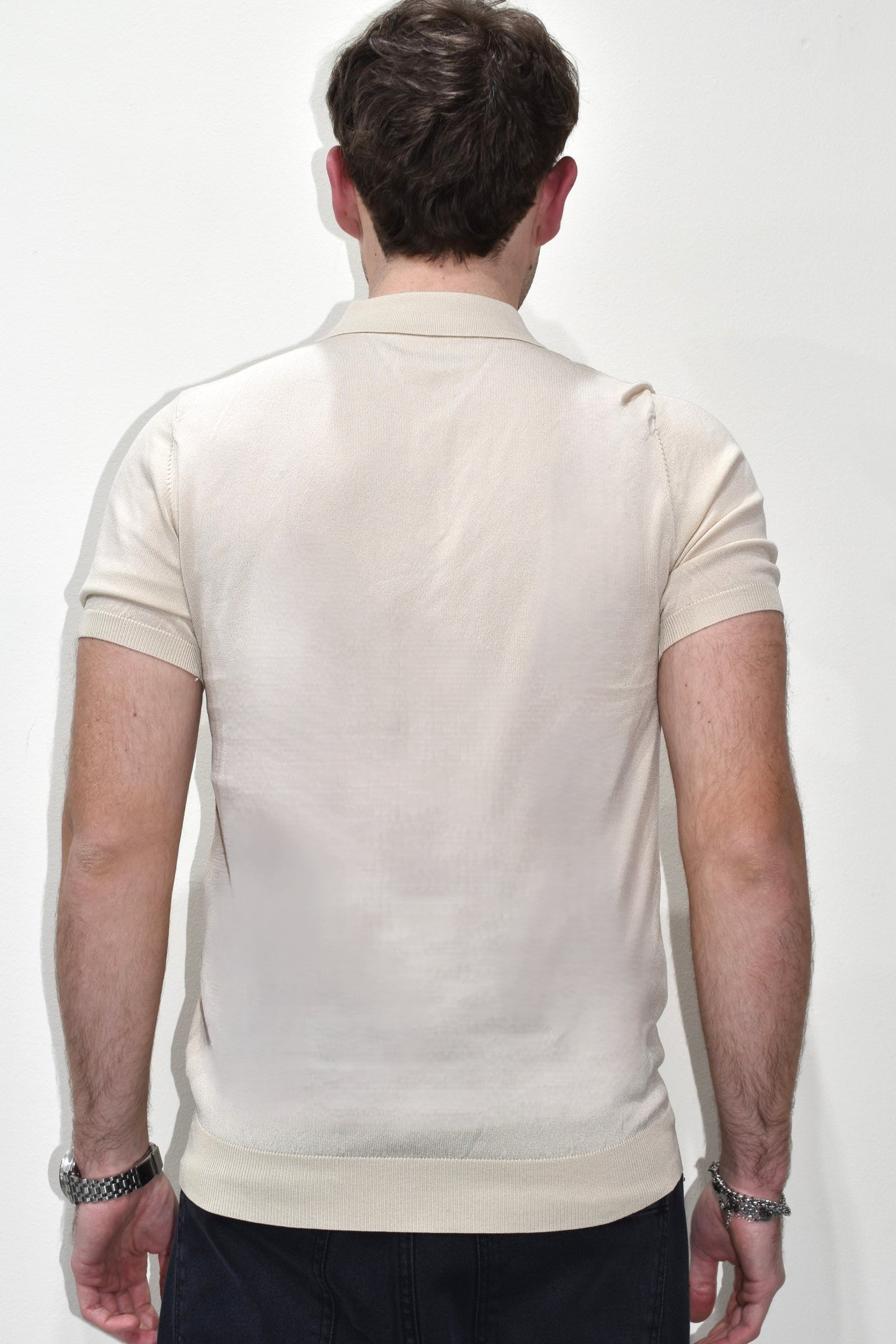 polo uomo galerie in filo di scozia-mpl700