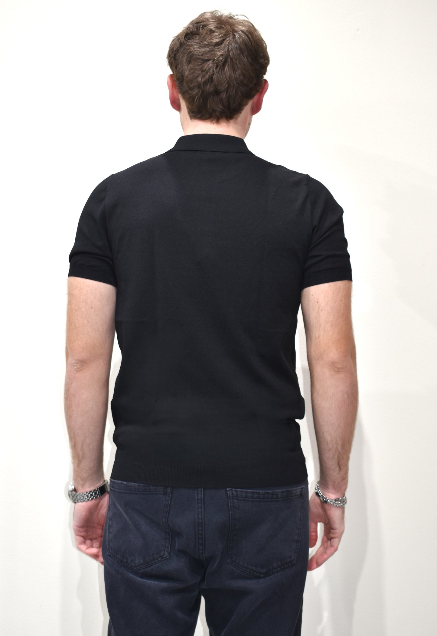 polo uomo  in filo di scozia galerie- mpl700