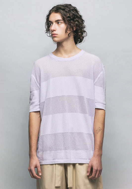 T-Shirt In Maglia In Cotone Uomo Gaelle- GBU01076