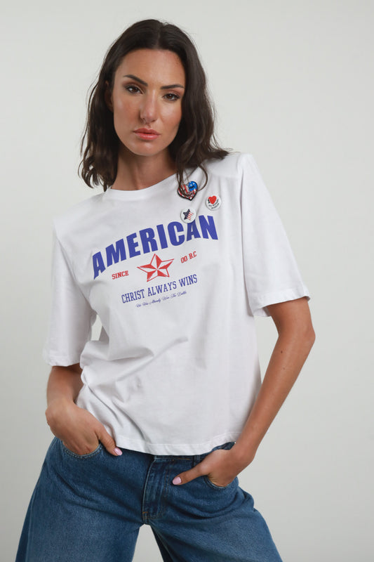 T-shirt  Donna Spalline SUSYMIX-SH001067