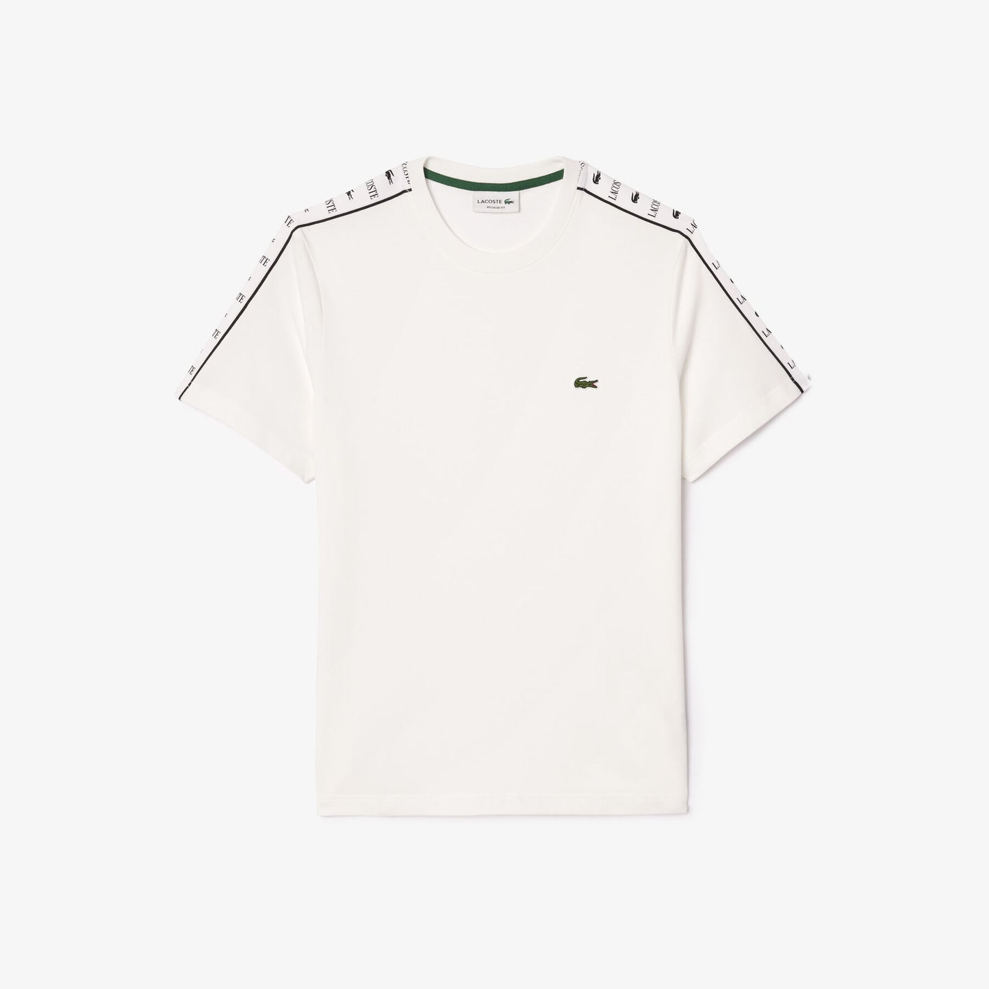 t-shirt lacoste banda uomo
