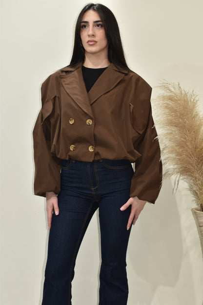 Trench Donna Oversize-485